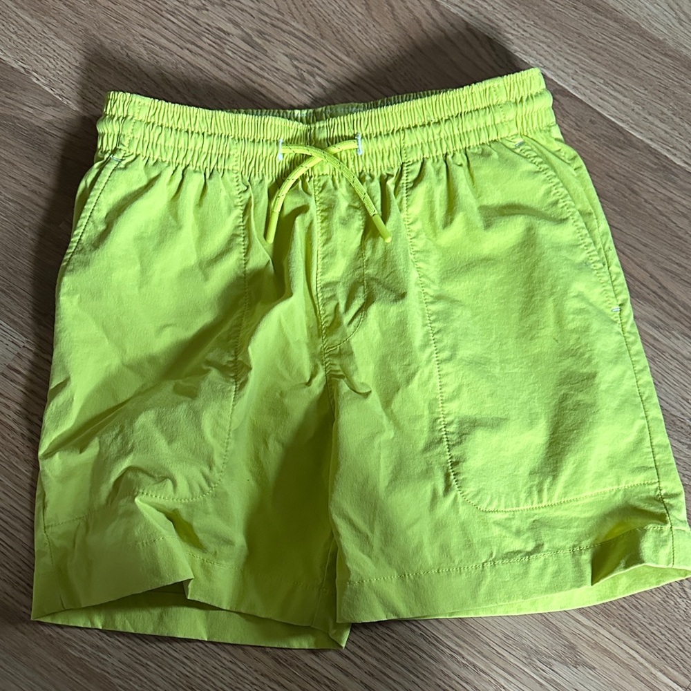 J. Crew Tech Dock Yellow Shorts